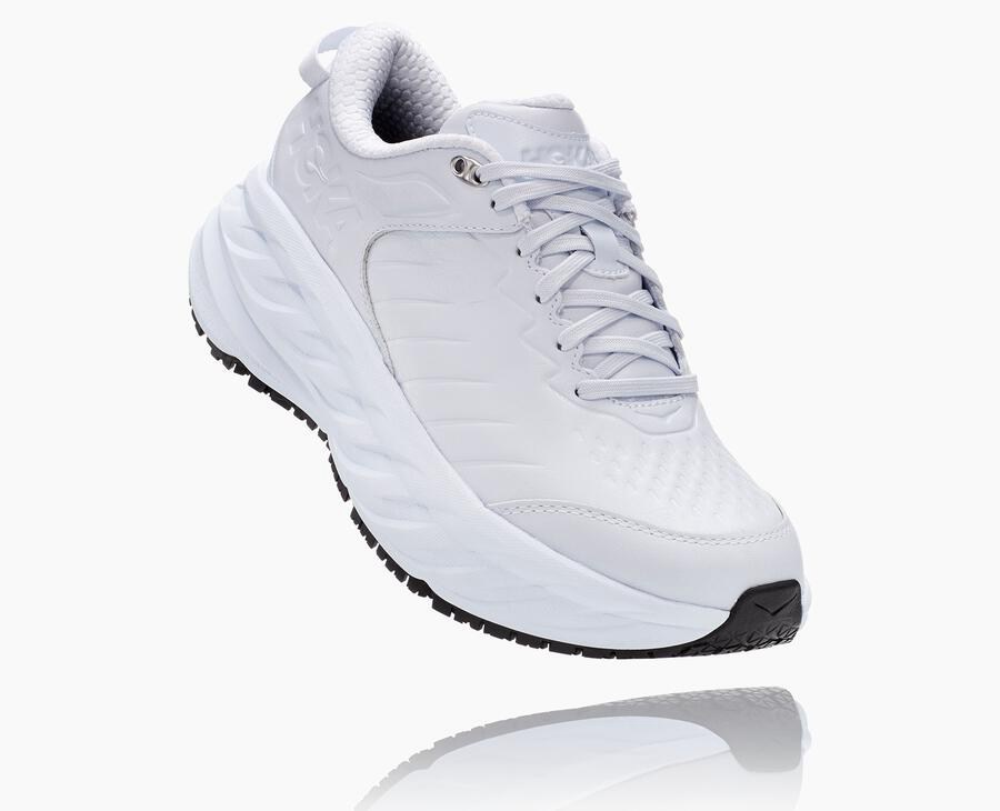 Tenis Hoka One One Mujer Blancos - Bondi Sr - ILGU71280